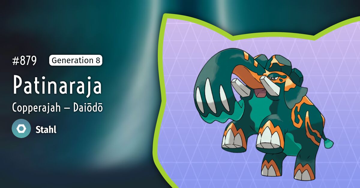 Copperajah - #879 -  Pokédex