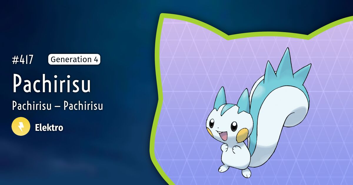 Pachirisu - #417 -  Pokédex